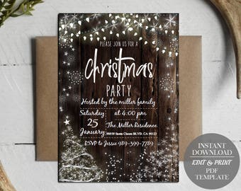 Getaway invites Etsy photograph about Printable Holiday Invites called Getaway invites Etsy